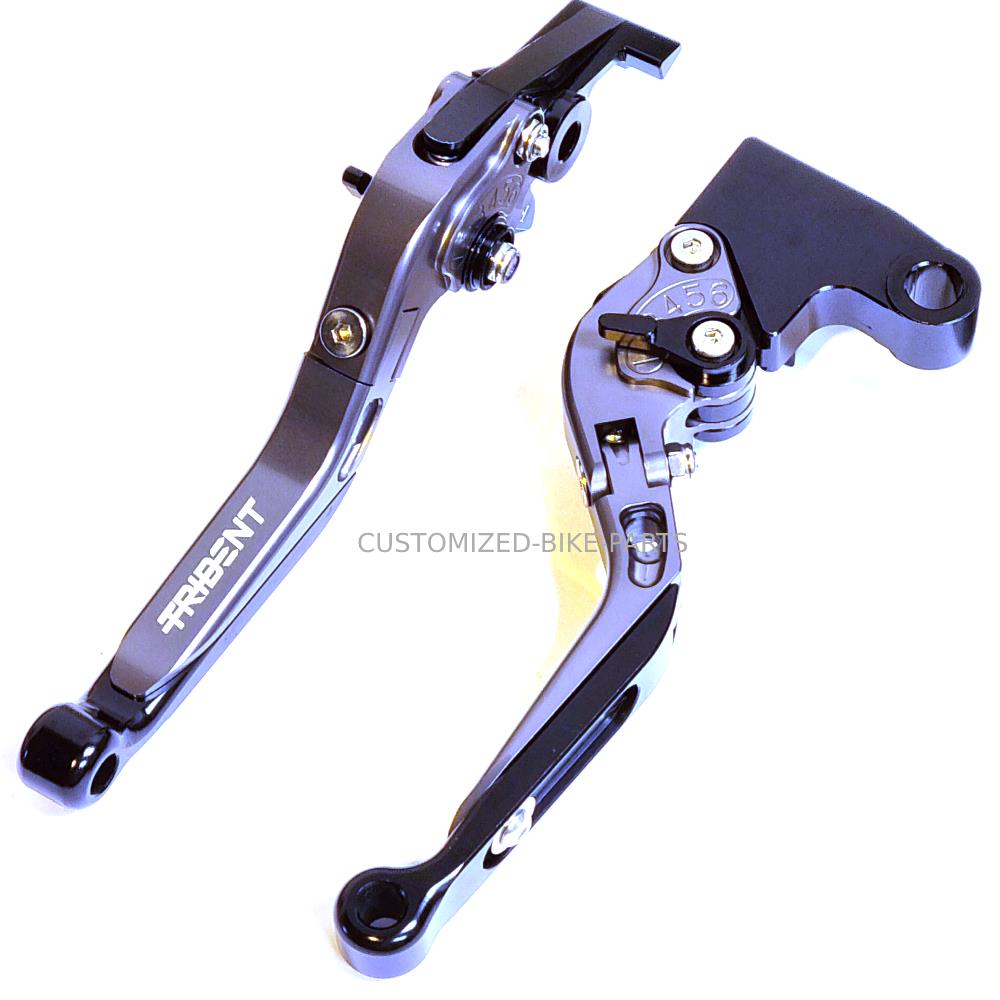 Triumph Trident 660 2021-2024 Titanium Adjustable Extendable Brake Clutch Levers