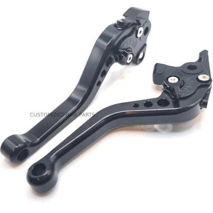 Short Black Clutch & Brake Levers For Honda VFR 800 VTEC 02-08 / Fi/W1 98-01