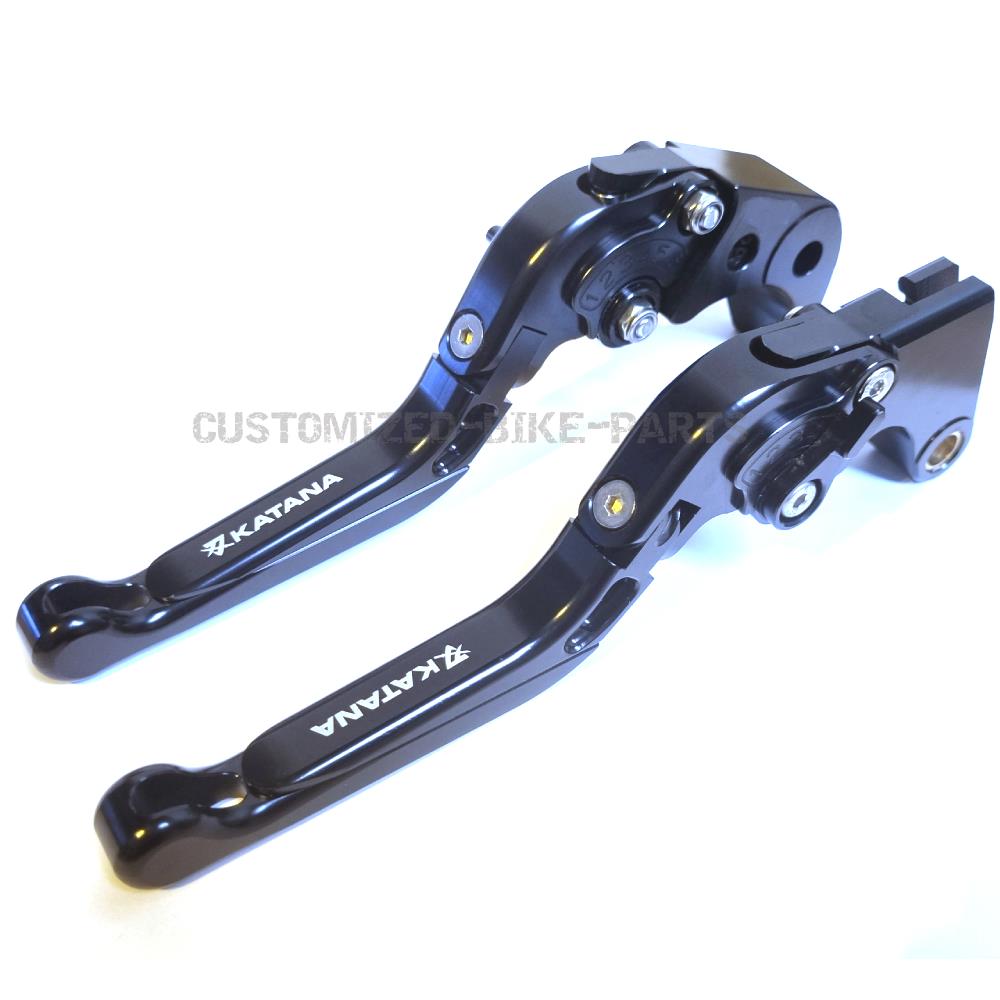 Suzuki GSX-S1000 Katana 2019-2023 - Adjustable Clutch Brake Levers Black/Black