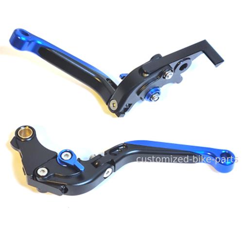 Blue / Black Brake & Clutch Levers Set - Honda CB125R 2019-2024