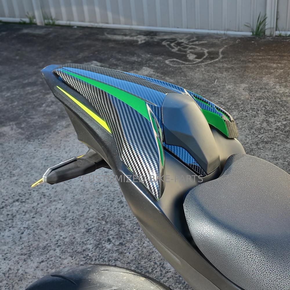 Kawasaki Z900 2017-2024 Carbon Fibre Motorcycle Rear Pillion Passenger Seat Cowl