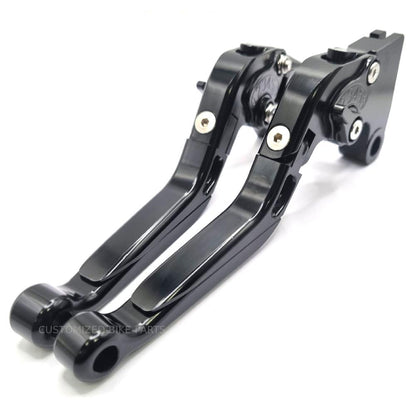 Black Adjustable Clutch & Brake Levers - Triumph Tiger 800 XC / XCX / XR /XRX