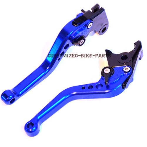 Short Blue Clutch & Brake Levers For Honda CB600F Hornet 2007-2013