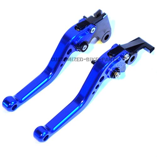 Short Blue Clutch & Brake Levers For Honda CB600F Hornet 2007-2013