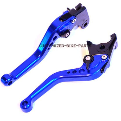 Short Blue Clutch & Brake Levers For Honda CBF600 / SA 2010-2013