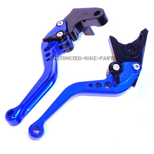 Short Blue Clutch & Brake Levers For Honda CBF600 / SA 2010-2013