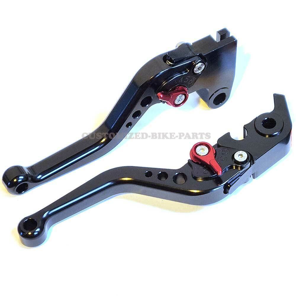 Short Black Clutch & Brake Lever For Triumph Speed Triple 1050 2011-2015