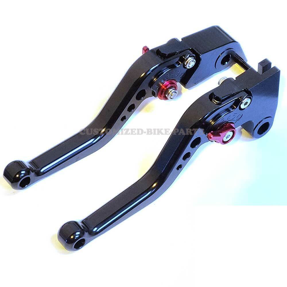 Short Black Clutch & Brake Lever For Triumph Speed Triple 1050 2011-2015