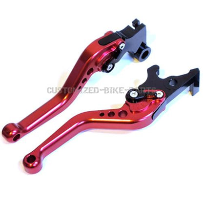 Short Red Clutch & Brake Levers - Yamaha MT-03 2016-2023