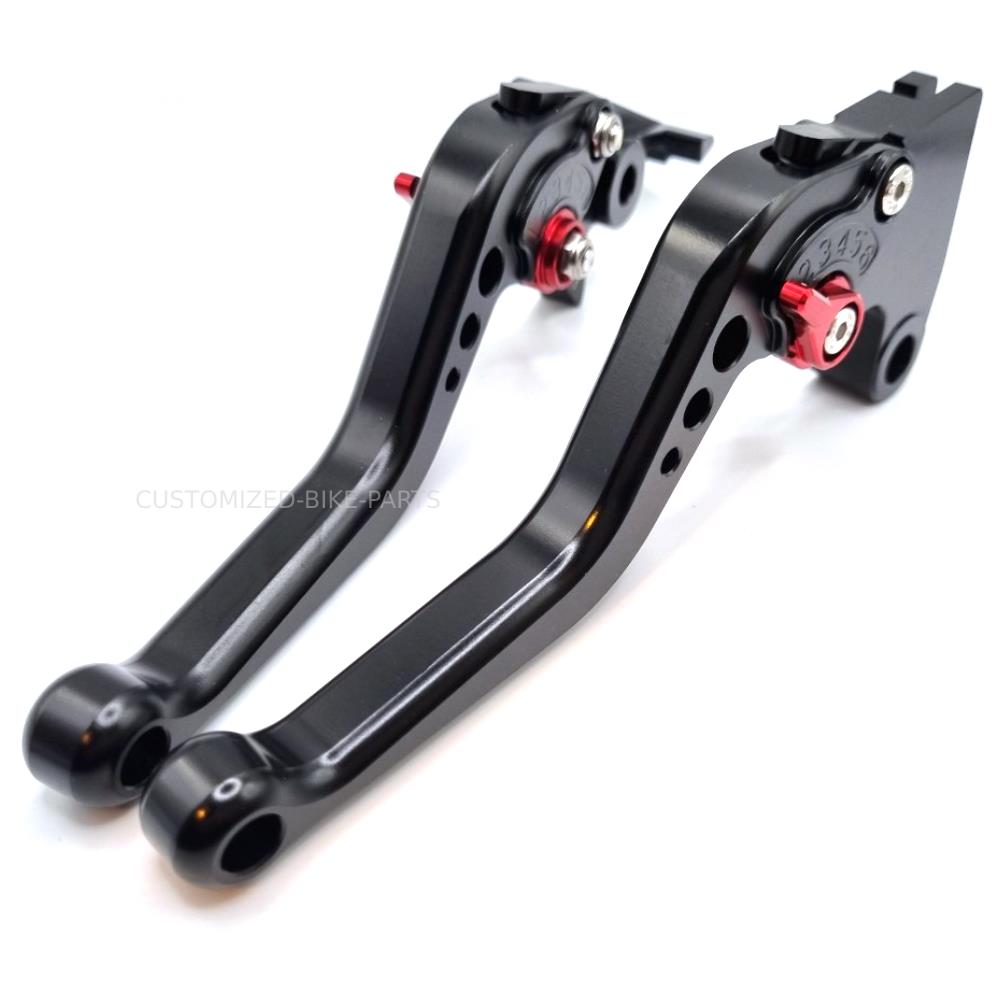 Short Black Clutch & Brake Levers - Triumph DAYTONA 600 / 650 2004-2005