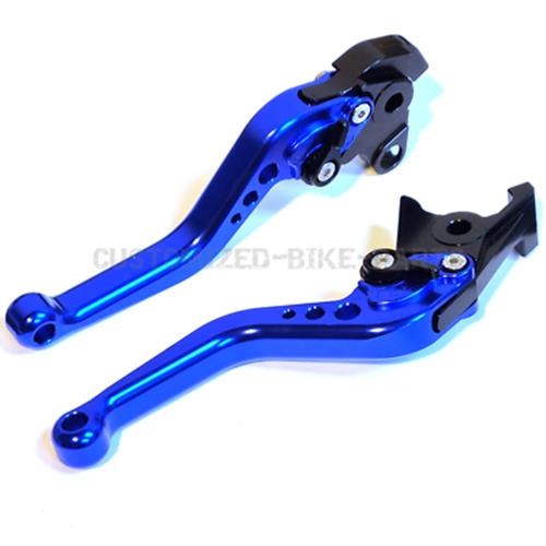 Short Blue Clutch & Brake Levers For Honda VTR1000F / FIRESTORM 1998-2005