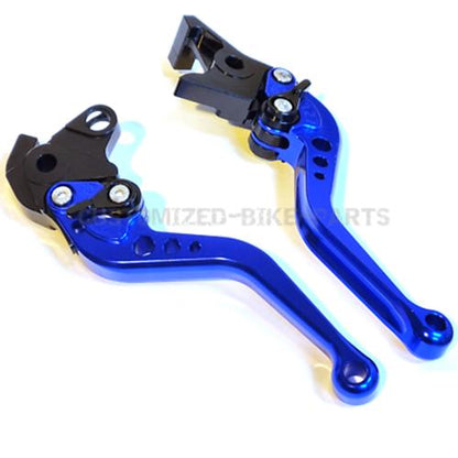 Short Blue Clutch & Brake Levers For Honda VTR1000F / FIRESTORM 1998-2005