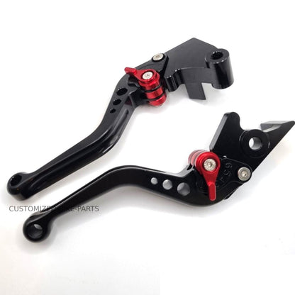 Short Black Clutch & Brake Levers For Kawasaki NINJA 250R 2008-2021