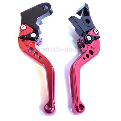 Short Red Clutch & Brake Levers For Honda CBR600F 2011-2013