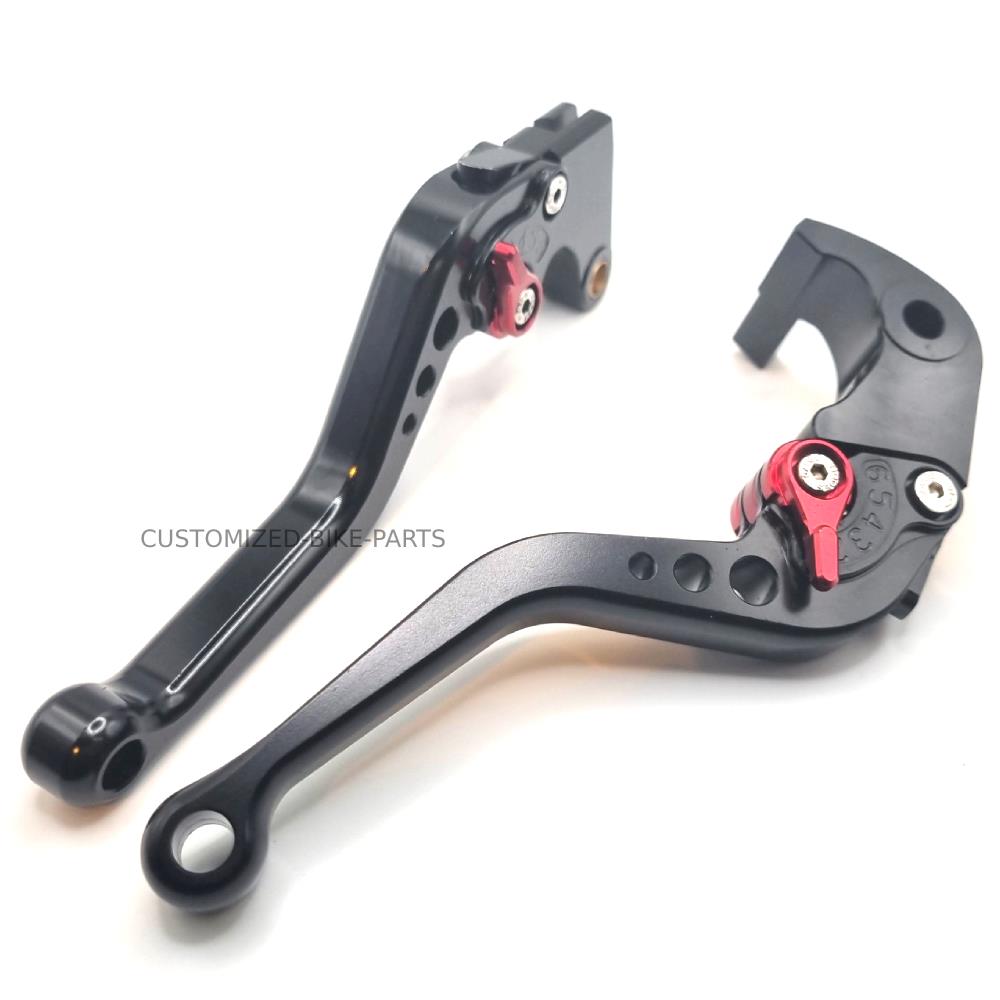 Short Black Clutch & Brake Levers For Honda CBR1000RR / Fireblade / SP 2008-2023