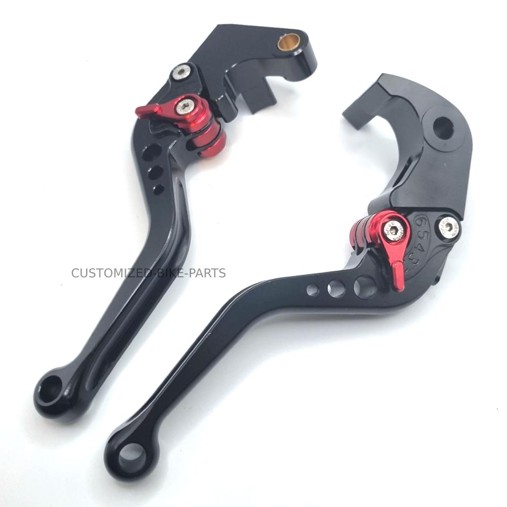 Short Black Clutch & Brake Levers For Honda CBR1000RR / Fireblade / SP 2008-2023