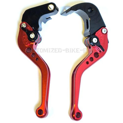 Short Red Clutch & Brake Levers For Honda CBR600RR CBR 600 RR 2007-2022