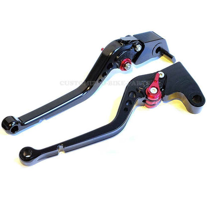 Long Black Clutch & Brake Lever Triumph Speed Triple R 2012-2015