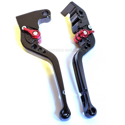 Long Black Clutch & Brake Lever Triumph Speed Triple R 2012-2015