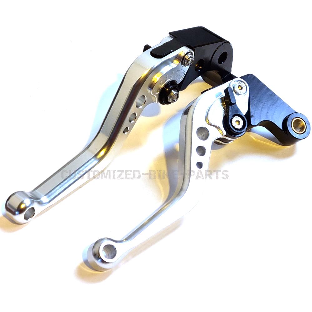 Short Silver Clutch & Brake Levers For BMW S1000R S 1000 R 2014