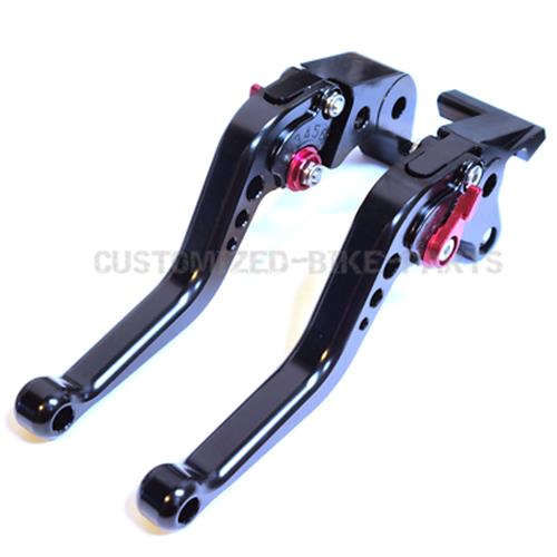 Short Black Clutch & Brake Levers For SUZUKI GSX1300 B-KING 2007-2012