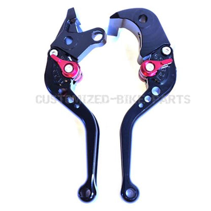 Short Black Clutch & Brake Levers For SUZUKI GSX1300 B-KING 2007-2012