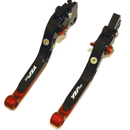 Yamaha YZF-R125 2019-2021 Adjustable Clutch Brake Lever Set - Red/Black