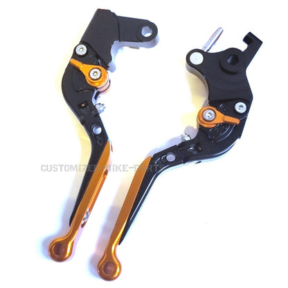 KTM 890 R/S Adventure 2019-2024 Adjustable Clutch Brake Lever Set Black / Orange