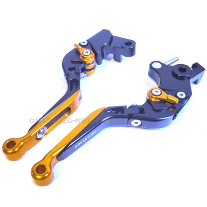 KTM 890 R/S Adventure 2019-2024 Adjustable Clutch Brake Lever Set Black / Orange