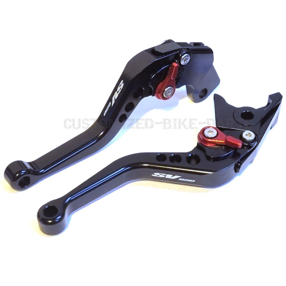 Suzuki SV 650 / S Katana 1999-2009 | Short Clutch & Brake Lever Set - Black