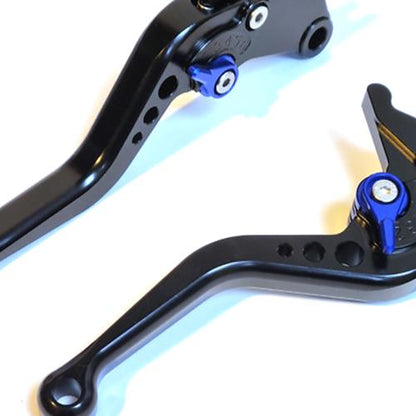 Short Black / Blue Clutch & Brake Levers For Honda CBR1000RR Fireblade 2004-2007