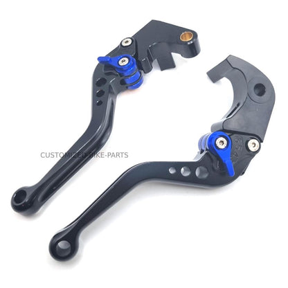 Short Black / Blue Clutch & Brake Levers For Honda CBR600RR CBR 600 RR 2007-2022