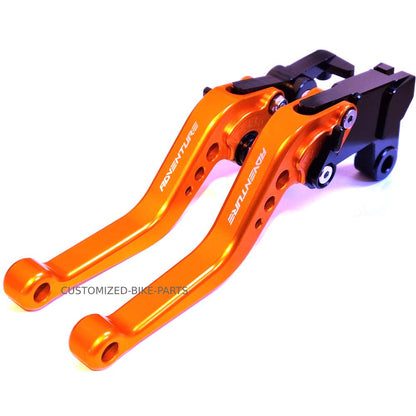 KTM 790 R / S Adventure 2019-2024 Short Clutch & Brake Lever Set - Orange