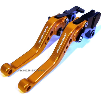 KTM 890 R/S Adventure 2019-2024 Short Clutch & Brake Lever Set - Orange