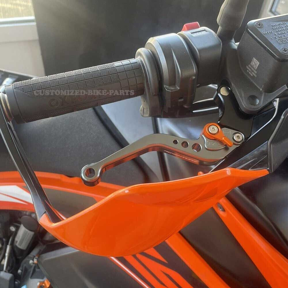 KTM 790 R / S Adventure 2019-2024 Short Clutch & Brake Lever Set - Titanium