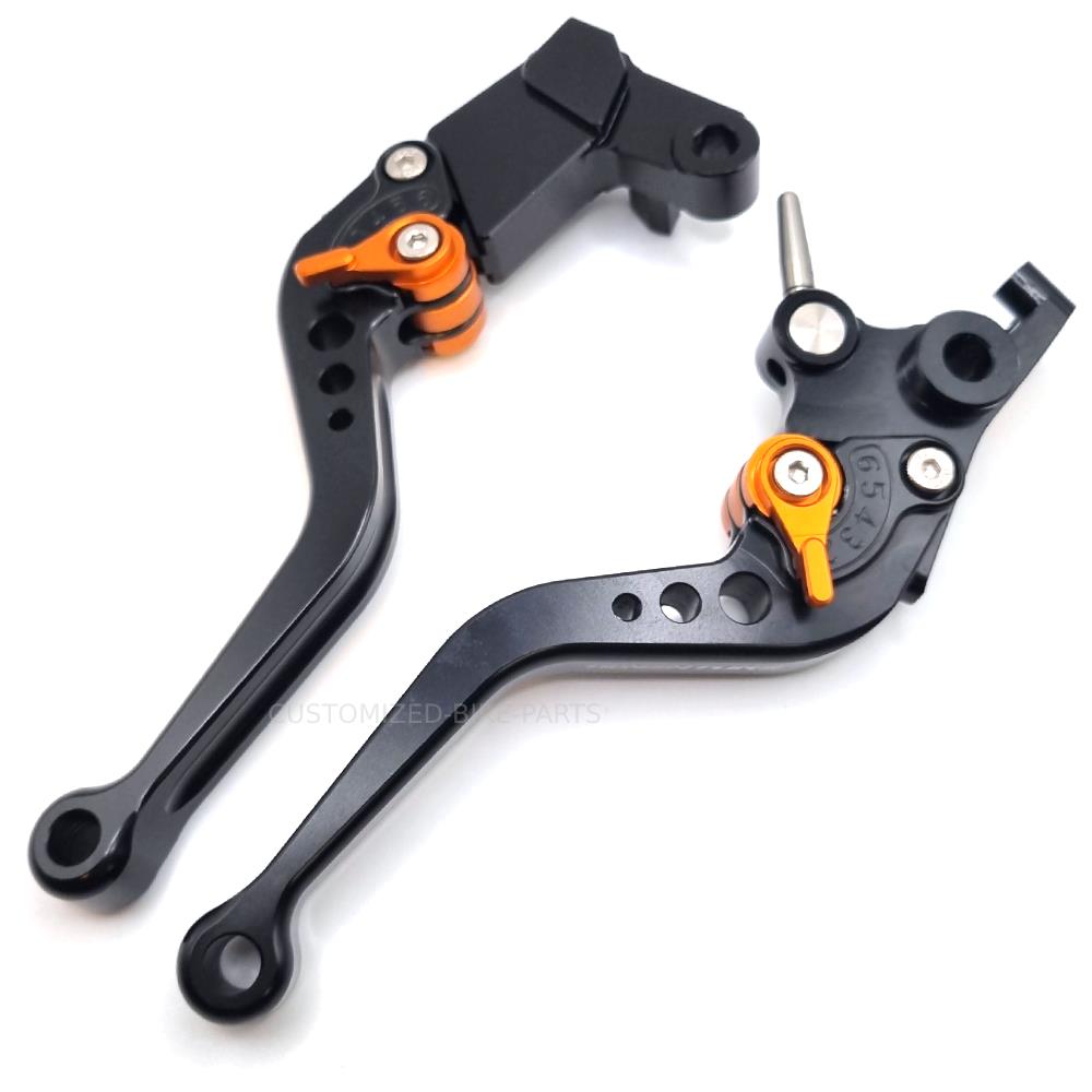 KTM 890 R/S Adventure 2019-2024 Short Clutch & Brake Lever Set - Black