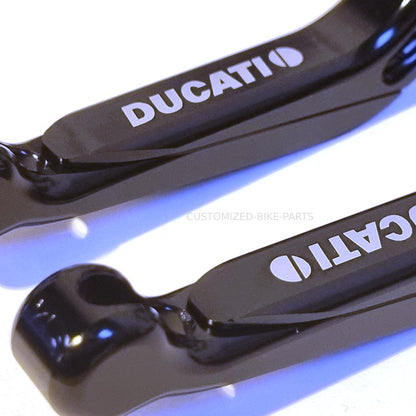 Adjustable Black Clutch & Brake Levers For Ducati HYPERMOTARD 950 2019-2022