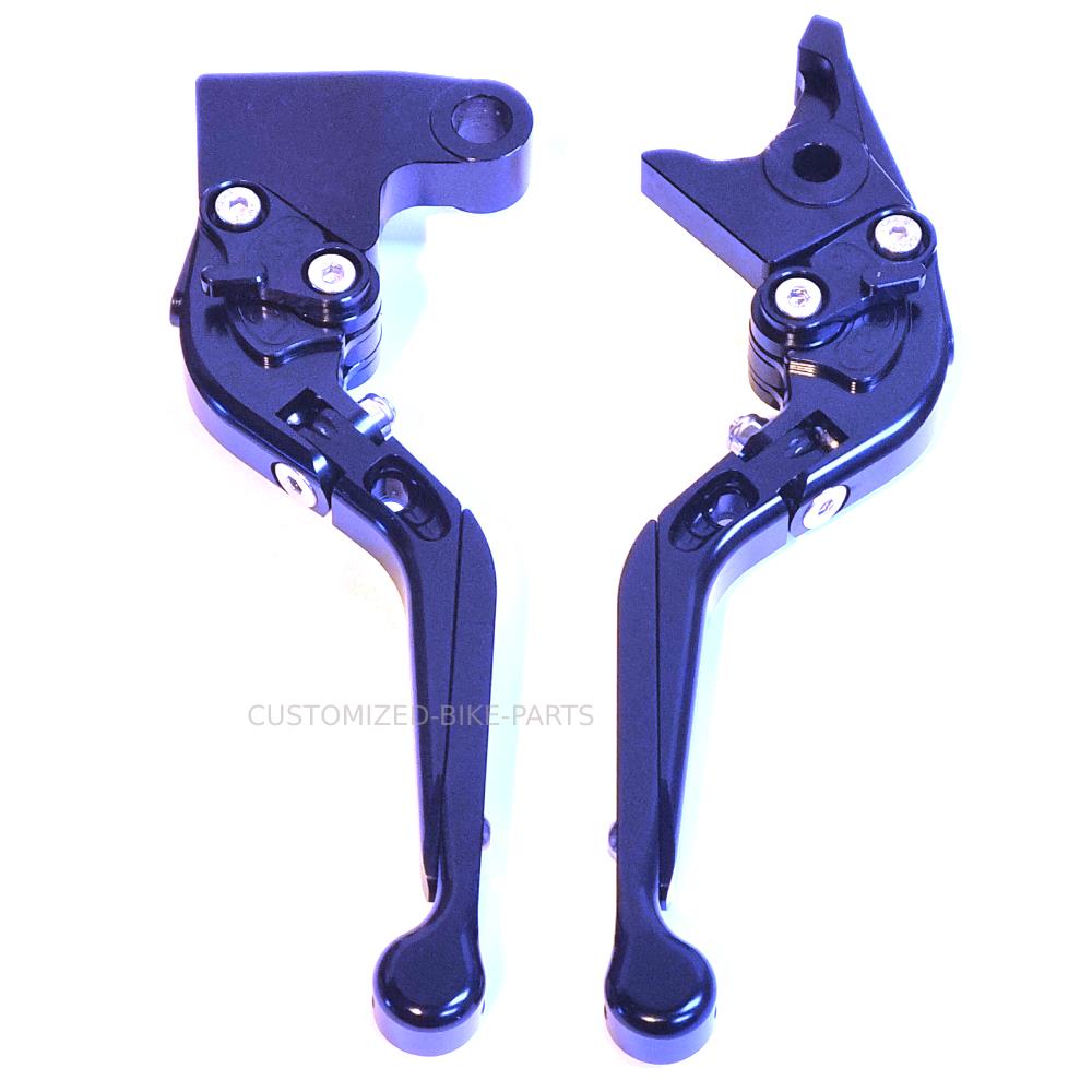 Adjustable Black Clutch & Brake Levers For Ducati Streetfighter V4S 2020-