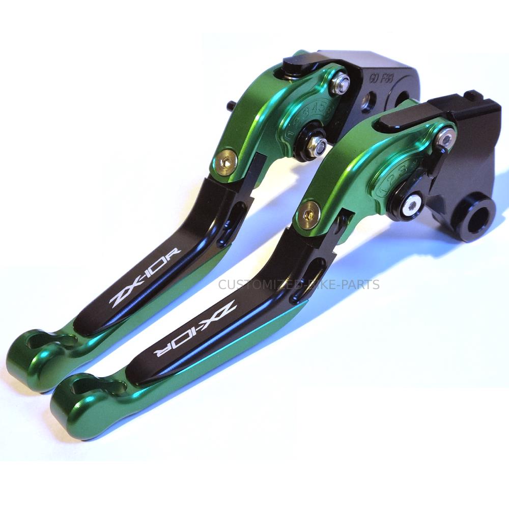 KAWASAKI ZX-10R 2006-2015 - ADJUSTABLE EXTENDABLE BRAKE CLUTCH LEVERS SET