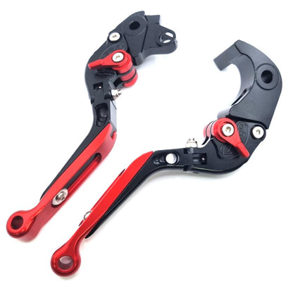 Red Adjustable Brake & Clutch Levers - Honda CBR1000RR / Fireblade 2004-2007