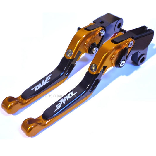 KTM 890 Duke 2020-2023 | Adjustable Clutch Brake Lever Set Black/Orange