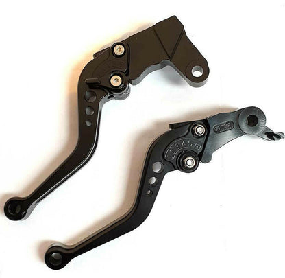 KTM 890 Duke 2020-2024 BLACK SHORT ADJUSTABLE BRAKE & CLUTCH LEVER SET