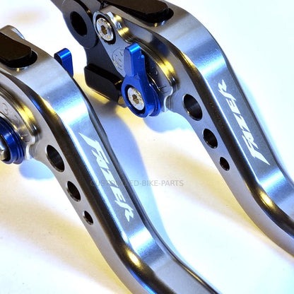 Short Titanium Clutch & Brake Lever Set - Yamaha Fazer FZ8 FZ6 FZ1 FZ6R