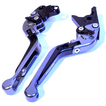 Adjustable Clutch Brake Lever Set Titanium / Black - Honda CBF1000 2006-2009