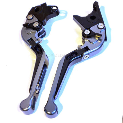 Adjustable Clutch Brake Lever Set Titanium / Black - Honda CBF1000 2006-2009