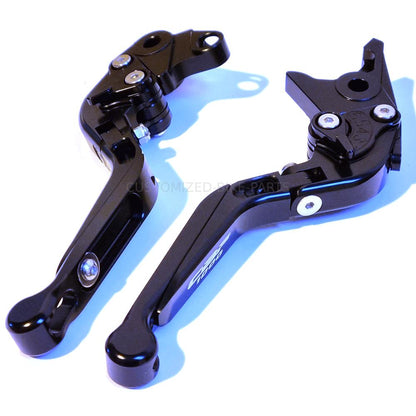 Adjustable Clutch Brake Lever Set Black / Black - Honda CBF1000 2006-2009