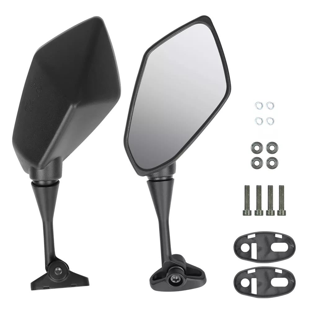 Suzuki GSXR600 GSXR750 GSXR1000 GSX SV650 Carbon Look Rear View Mirrors