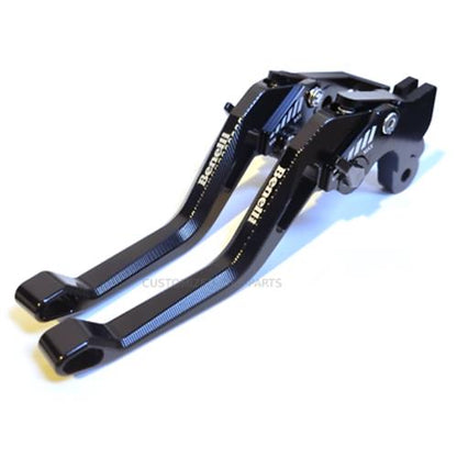 Black Short Brake & Clutch Levers For Benelli TNT300 TNT600 BN600