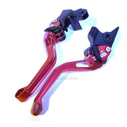 Red Short Brake & Clutch Levers Benelli Leoncino 500 LeonineX 2016-2018