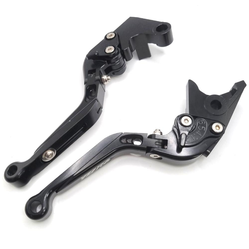 YAMAHA YZF-R6 1999-2004 Black/Black Addjustable Extendable Brake & Clutch Levers